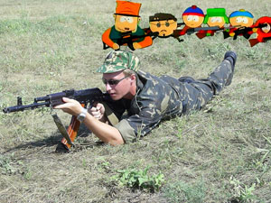 На стрельбах